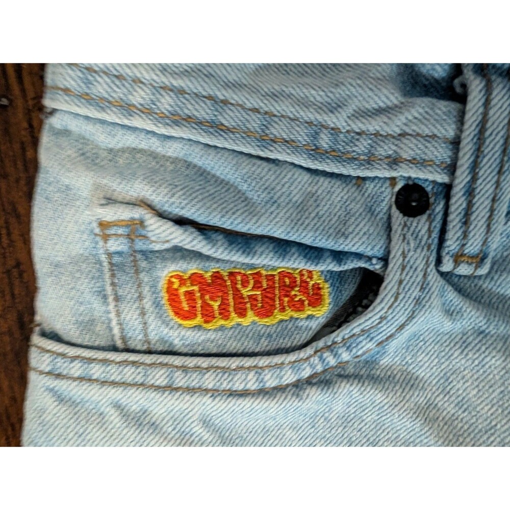EMPYRE Skater Jeans 25 Light Wash Loose Fit Baggy Denim Y2K Streetwear Mens - Picture 9 of 12